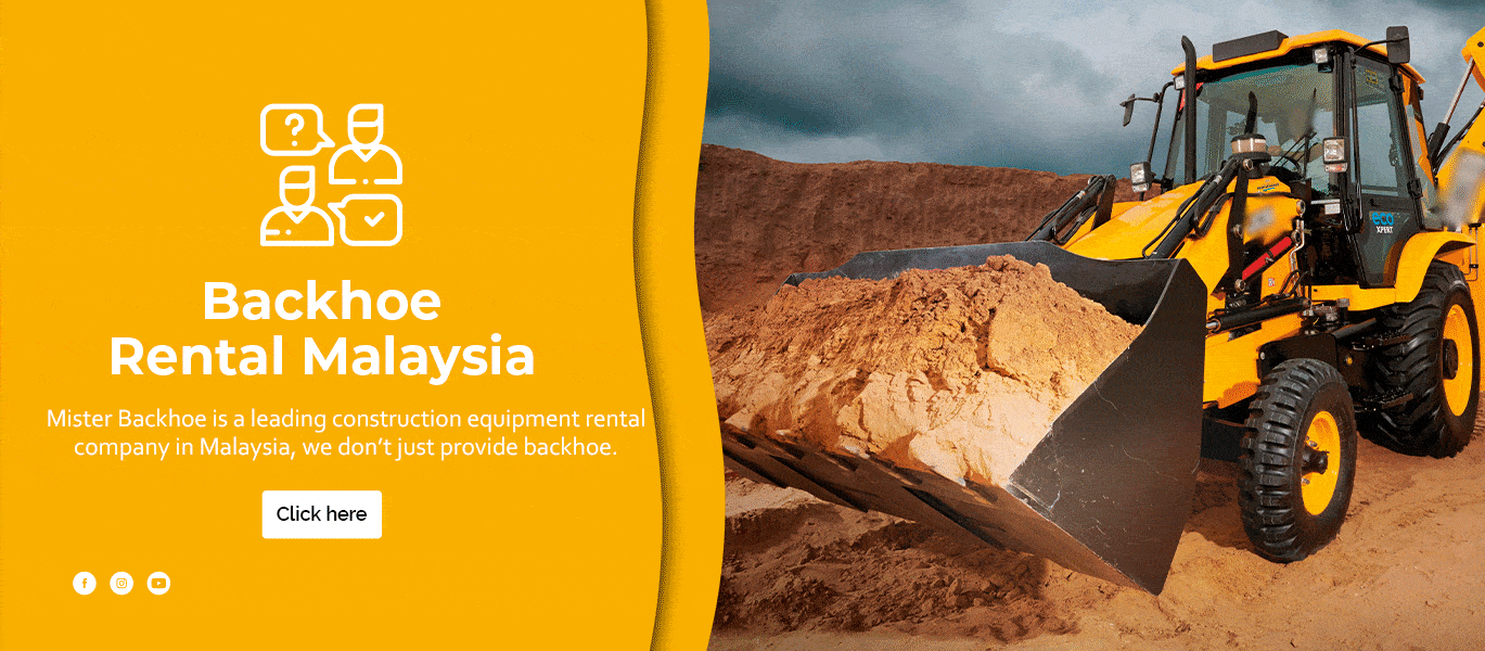 backhoe rental Taman Klang Utama